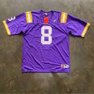 Nike Purple and Yellow Jersey Number 8